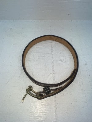 New Brown Genuine Leather Perkies Tooled 22” Belt #170 NN-91