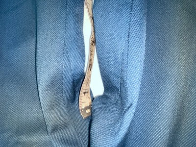 New Vintage Blue Dickson Jenkins Polyester Pants #2200 OO-85