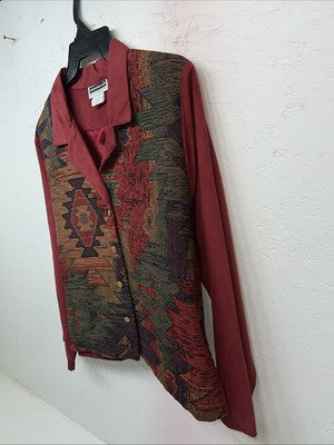 New Women’s Panhandle Slim Multicolor Jacket XL #7377 RR-12