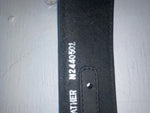 New Cow Print Genuine Leather Nocona Black Stud 46” Belt #N2440501 NN-136