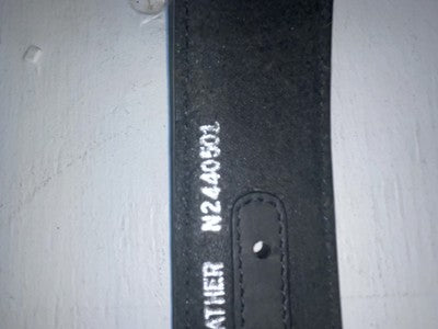 New Cow Print Genuine Leather Nocona Black Stud 46” Belt #N2440501 NN-136