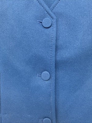 New Kids Western Heritage Blue Vest Size 12 Girls TT-52