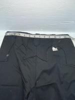 New Vintage Black Western Girl Polyester Pants #77 SS-70