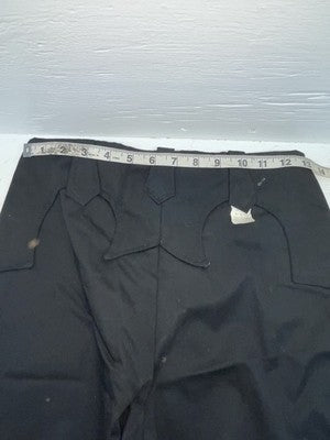 New Vintage Black Western Girl Polyester Pants #77 SS-70
