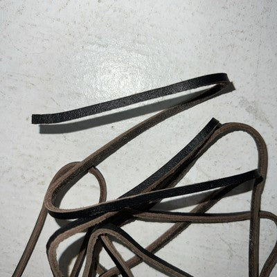 New Justin Boots Brown Leather Boot Laces 54” #0492002 HH-53