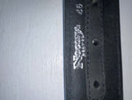 New Cow Print Genuine Leather Nocona Black Stud 46” Belt #N2440501 NN-136