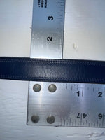 New Blue Genuine Leather Nocona 36” Belt #359 JJ-63