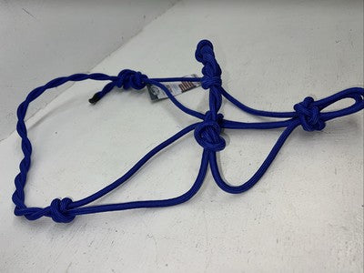New Tough 1 Blue Knotted Rope Training Halter #50-1090 G-506