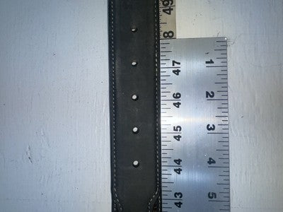 New Cow Print Genuine Leather Nocona Black Stud 46” Belt #N2440501 NN-136