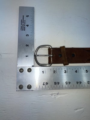 New Brown Genuine Leather Nocona Tooled 36” Belt #1010002 Z-140