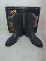 New Youth Gray Texas Brand Cowboy Boots. 3205 4.5 4 1/2 D. 22-109