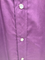 New Men’s ELY Diamond People Western Design Long Sleeve Pearl Snap Large V-85