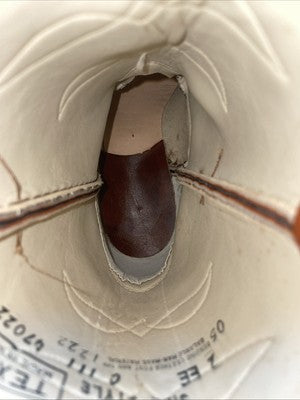 New Kids Brown Texas Brand Cowboy Boots. C 111 2 E E. 23-147