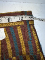 New Vintage Western Striped Prior Polyester Pants #1123 SS-69
