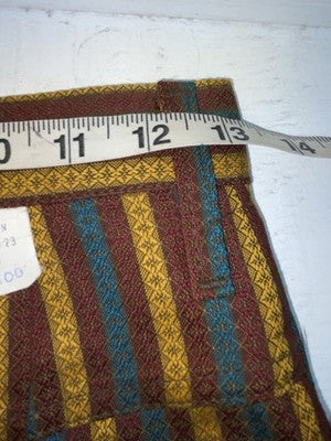New Vintage Western Striped Prior Polyester Pants #1123 SS-69