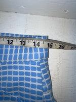 New Women’s Vintage Blue Checkered Lee Polyester Pants #2652644 NN-151