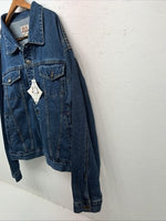 New Women’s ELY Outwear Blue Jean Jacket Large #241014 RR-11