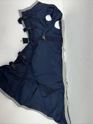 New Big D Products Navy Blue Large Horse Turnout Hood #101 PP-7