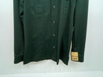 New Men’s Green Lee Long Sleeve Button Up Jacket M 3B-116