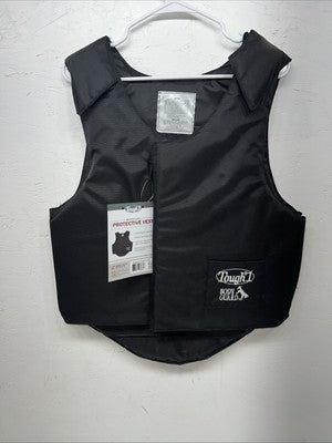 New Tough 1 Black Bodyguard Protective Vest Medium #23-3400 BB-33