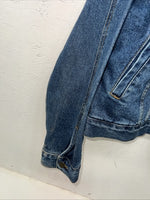 New Women’s ELY Outwear Blue Jean Jacket Large #241014 RR-11