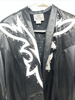 New Women’s 1849 Authentic Ranchwear Black Western Show Jacket Medium WW-21