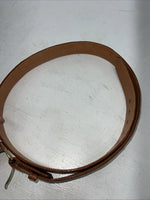 New Brown Nocona Genuine Leather Belt 49” #N161103 W-10