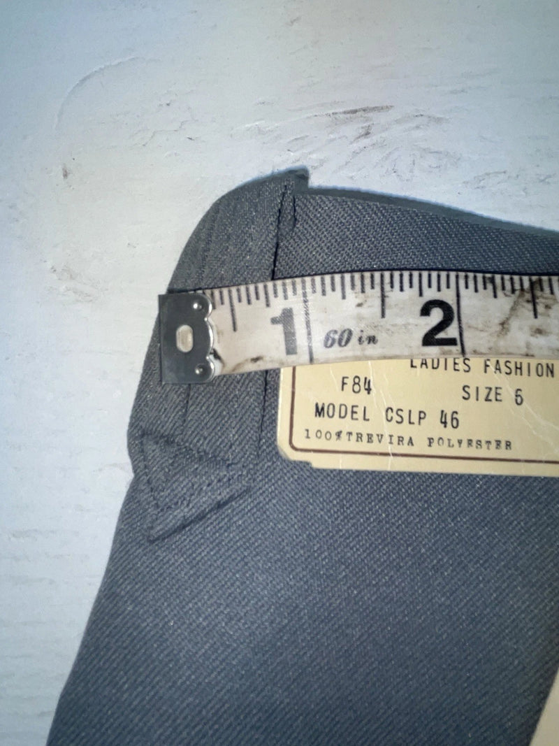 New Vintage Green Circle S Polyester Pants #F84 VV-43