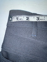New Vintage Black Speckled Miller Polyester Pants #2624 3A-47