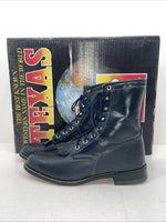New Women’s Navy Texas Brand Cowboy Boots. 4445 8 M. 16-18