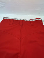 New Vintage Red Panhandle Slim Polyester Pants 3A-54