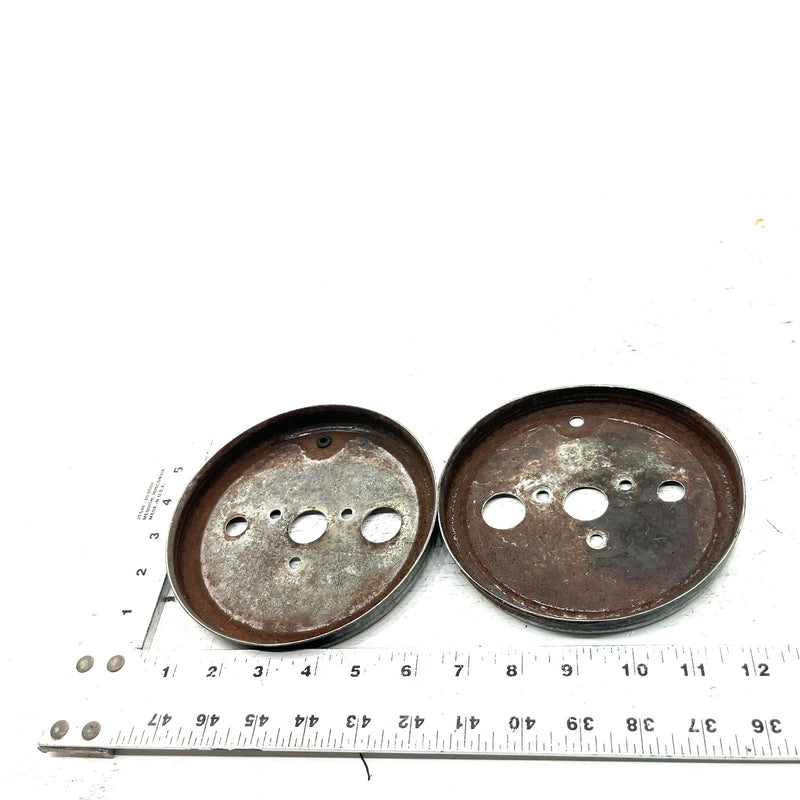 89-01 Suzuki Quadrunner 160 OEM Front Brake Plate Set 54511-02C00 AS32