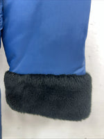 New Women’s Navy Bailey Long Puffer Jacket Medium QQ-20