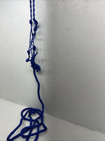 New Tough 1 Blue Training Halter And Lead Rope #50-1095 G-503