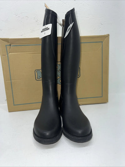 New Women’s Black Smoky Mountain Rubber Boots. 6705 5 M. 12-8