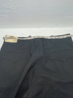 New Vintage Black Circle S Polyester Pants #8541 SS-29