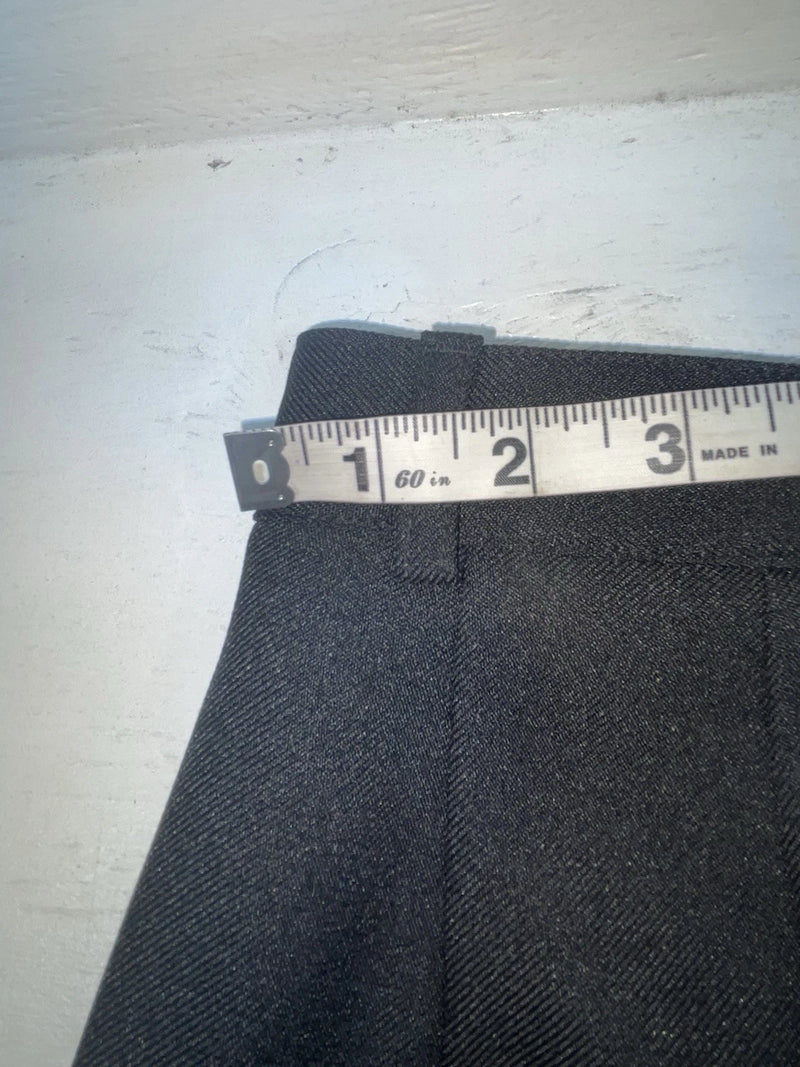 New Vintage Black Polyester Pants #L10 3A-73