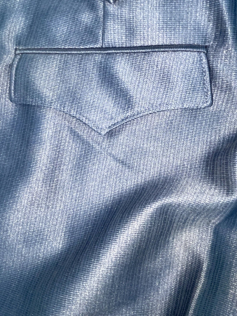 New Vintage Blue Circle S Polyester Pants #CP5091 VV-4