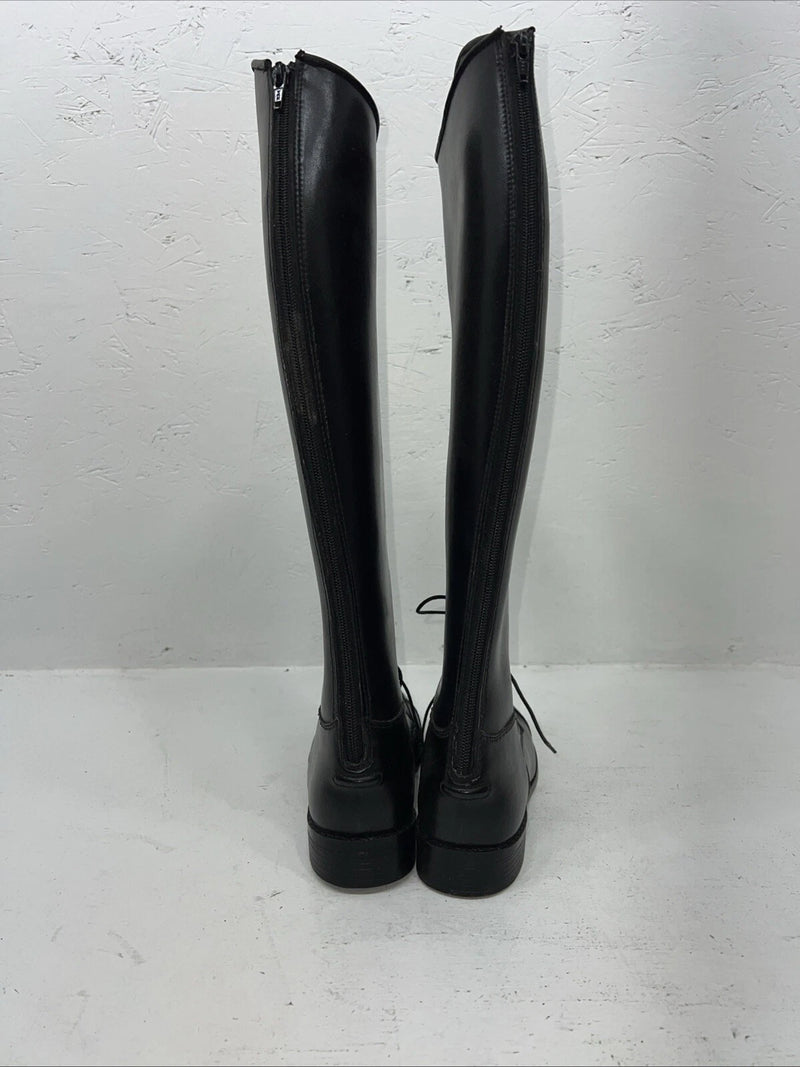 New Women’s Black EQUISTAR English Boots. 464346 7 W. 12-54