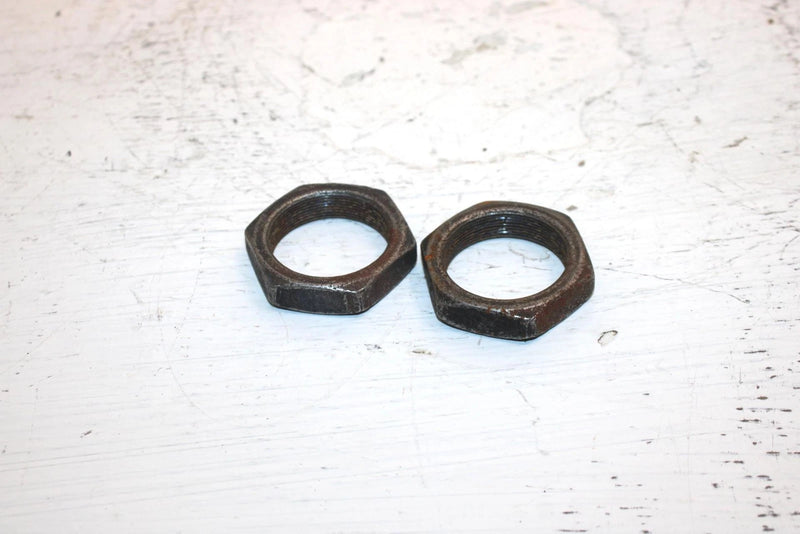 1982 Honda Atc200 Ea Big Red Oem Rear Axle Jam Nut Pair 90307-968-000 AH64