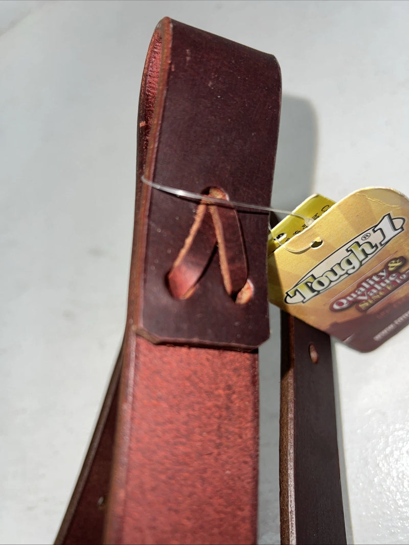 New Tough 1 Brown Leather Western Saddle Latigo #56-3618 EE-23