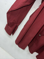 New Women’s Lila Smitty Burgundy Western Show Shirt With Fringe XL #332 UU-14