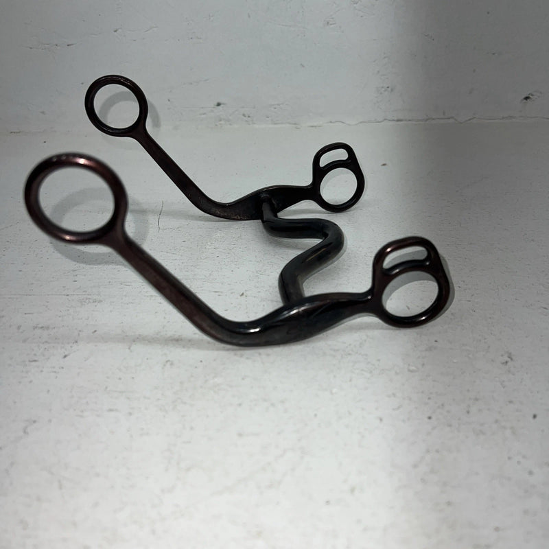 New Black Metal Tooled Welded Port Bit Long Shank LLL-6