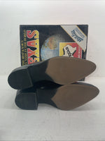 New Men’s Black Texas Brand Cowboy Boots. 1200 9.5 9 1/2 D. 6-110