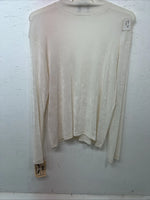 New Women’s White 1849 Authentic Ranchwear Long Sleeve Shirt Large UU-44