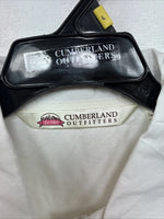 New Women’s Cumberland White Gem Long Sleeve Pearl Snap Large MM-8