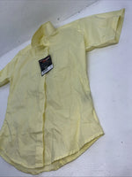 New Women Yellow EQUISTAR Short Sleeve English Riding Shirt. 30 465083 G-56