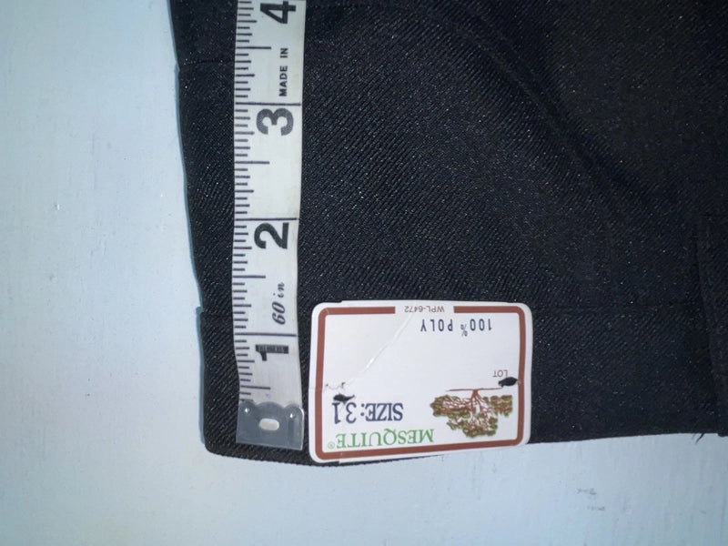 New Vintage Black Mesquite Polyester Pants #5506 3A-71