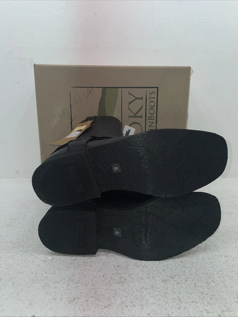 New Men’s Black Smoky Mountain Cowboy Boots. 2405 Y 6. 2-74
