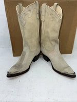 New Women’s Cream Capezio Cowboy Boots. L 459 7 M. 18-29